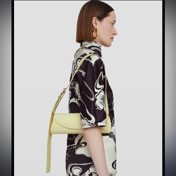 Jil Sander Small Cannolo Bag Light Yellow - Picture 3 of 16